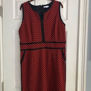 Sleeveless mid dress